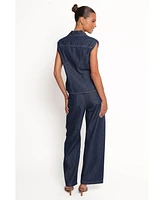 Petal and Pup Women's Kirie Wide Leg Denim Pant