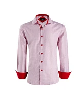 Elie Balleh Big Boys Geometric Printed Slim Fit Shirt