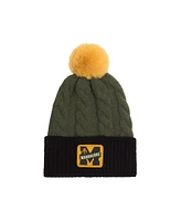 Star Wars Men's The Mandalorian Mandalore Adult 2-Pack Cable Knit Beanie & Scarf Set