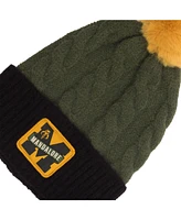 Star Wars Men's The Mandalorian Mandalore Adult 2-Pack Cable Knit Beanie & Scarf Set