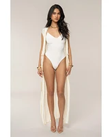 Jluxlabel Women's Marcelle Crochet Maxi Dress