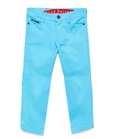 Elie Balleh Big Boys Aqua Slim Fit 5 Pocket Twill Pants