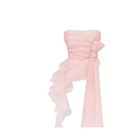 Milla Women's Dreamy off-shoulder blouse with meringue flounces