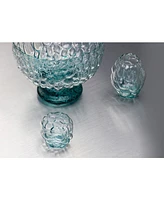 Kosta Boda Crystal 4.5" Circular Moss Vase