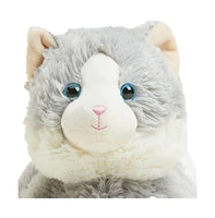 Warmies Microwavable French Lavender Scented Plush Gray Cat