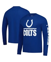 Nike Men's Royal Indianapolis Colts Split Local Long Sleeve T-Shirt