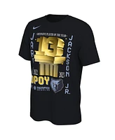 Nike Men's Jaren Jackson Jr. Black Memphis Grizzlies 2023 Defensive Player of the Year Award T-Shirt