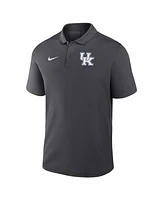 Nike Men's Anthracite Kentucky Wildcats Primetime Victory Primary Logo Performance Polo Shirt