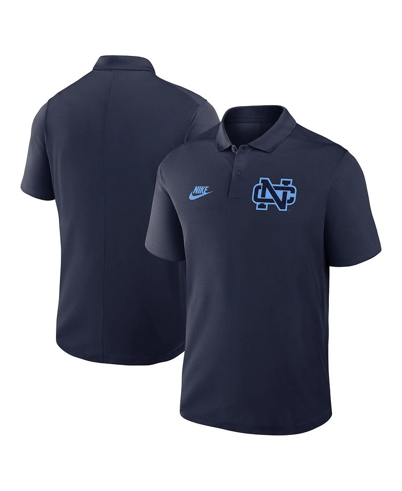 Nike Men's Navy North Carolina Tar Heels Primetime Victory Legacy Vault Logo Performance Polo Shirt