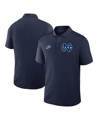 Nike Men's Navy North Carolina Tar Heels Primetime Victory Legacy Vault Logo Performance Polo Shirt