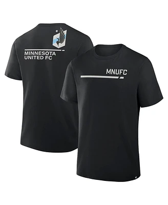 Fanatics Men's Black Minnesota United Fc Corner Kick Legacy T-Shirt