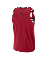 Fanatics Men's Scarlet San Francisco 49ers Elements Future Ground Jersey Tank Top