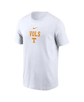 Nike Men's White Tennessee Volunteers 2-Hit Stacked T-Shirt