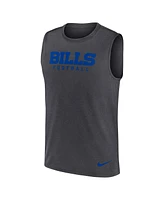 Nike Men's Charcoal Buffalo Bills Primetime Legend Performance Muscle Tank Top