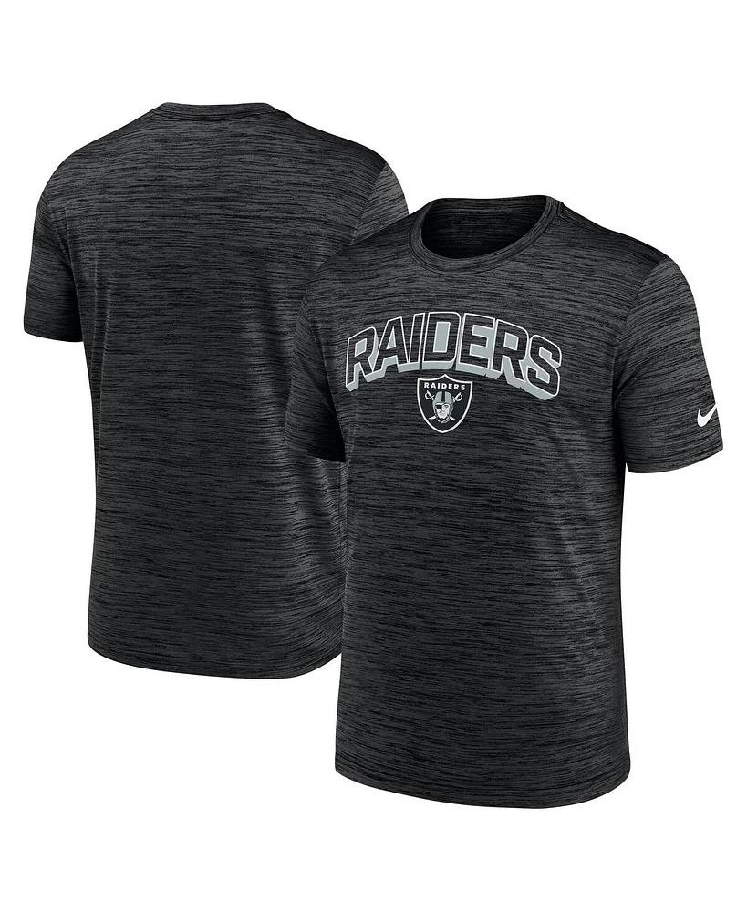 Nike Men's Black Las Vegas Raiders Velocity Performance T-Shirt