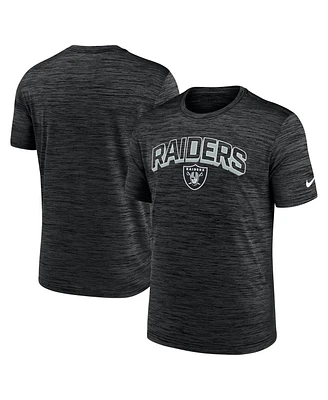 Nike Men's Black Las Vegas Raiders Velocity Performance T-Shirt