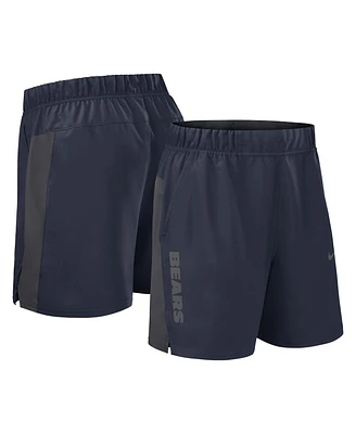 Nike Men's Navy Chicago Bears Woven Victory Performance Shorts