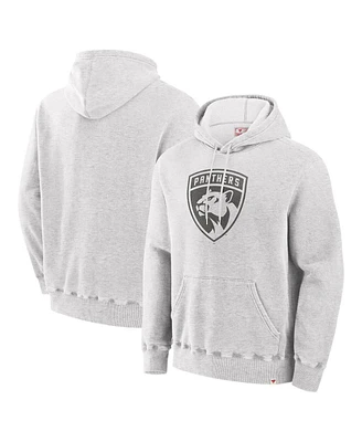 Fanatics Men's Cream Florida Panthers Made Canada Pullover Hoodie