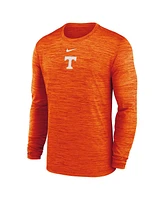Nike Men's Tennessee Orange Volunteers 2025 Sideline Velocity Performance Long Sleeve T-Shirt