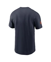 Nike Men's Navy Chicago Bears Sideline Performance T-Shirt
