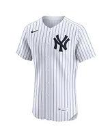 Nike Men's Aaron Judge White New York Yankees Home Elite Player Jersey