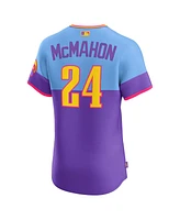 Nike Men's Ryan McMahon Purple/Light Blue Colorado Rockies 2025 City Connect Elite Player Jersey