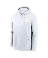 Nike Men's White Penn State Nittany Lions 2025 Out Club Fleece Pullover Hoodie