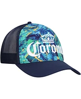 Lids Men's Navy Corona A-Frame Floral Trucker Adjustable Hat