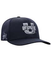 Top of the World Men's True Navy Utah State Aggies Reflex Flex Hat