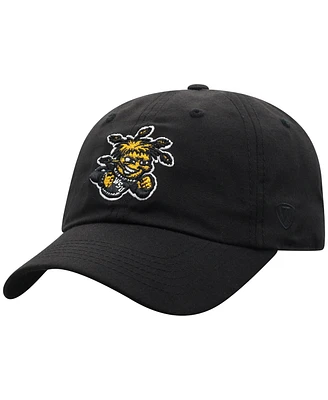 Top of the World Men's Black Wichita State Shockers Staple Adjustable Hat