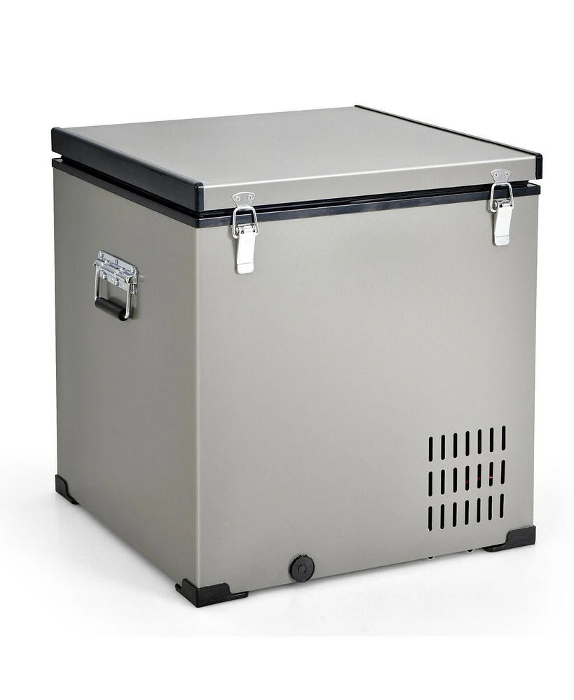 68 Quart Car Refrigerator with Compressor for Dc 12/24V and Ac 100-240V