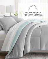ienjoy Home All Season Lightweight Down Alternative Reversible -Pc. Comforter Set