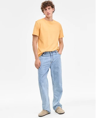 Sun + Stone Men's Mousse Baggy Jeans, Exclusively at Macy's