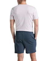 Perry Ellis Men's Ribbed Striped Drawstring 7" Shorts