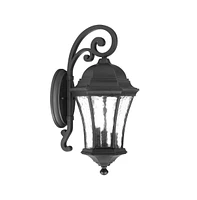 Tapered Lantern Hanging Wall Light – Decorative Lighting for Porch & Patio