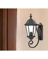 Decorative One Light Carousel Lantern Wall Light for Ambient Lighting