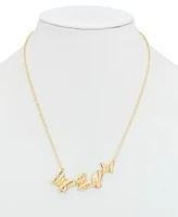 Patricia Nash Gold-Tone Multi-Butterfly Statement Necklace, 18" + 3" extender