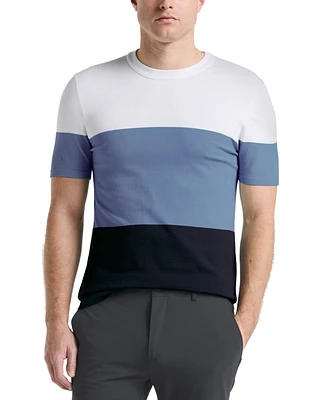 Perry Ellis Men's Color Block Short Sleeve Crewneck T-shirt