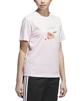 adidas Women's Cotton Farmer's Market Graphic T-Shirt