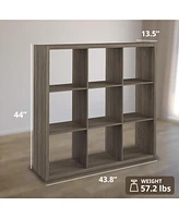ClosetMaid Decorative Bookcase Open Back -Cube Storage Organizer