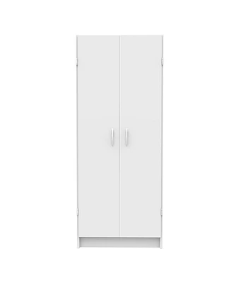 ClosetMaid 896700 12.5 x 24 x 59.5 Inch Adjustable 4 Shelf Pantry Cabinet, White