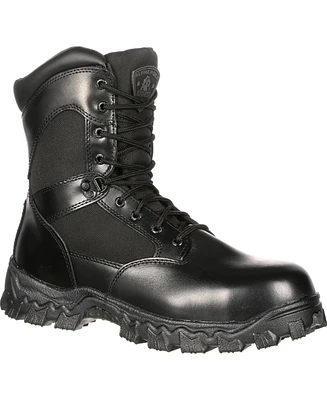 Rocky Men's AlphaForce Zipper Composite Toe Public Service Boot