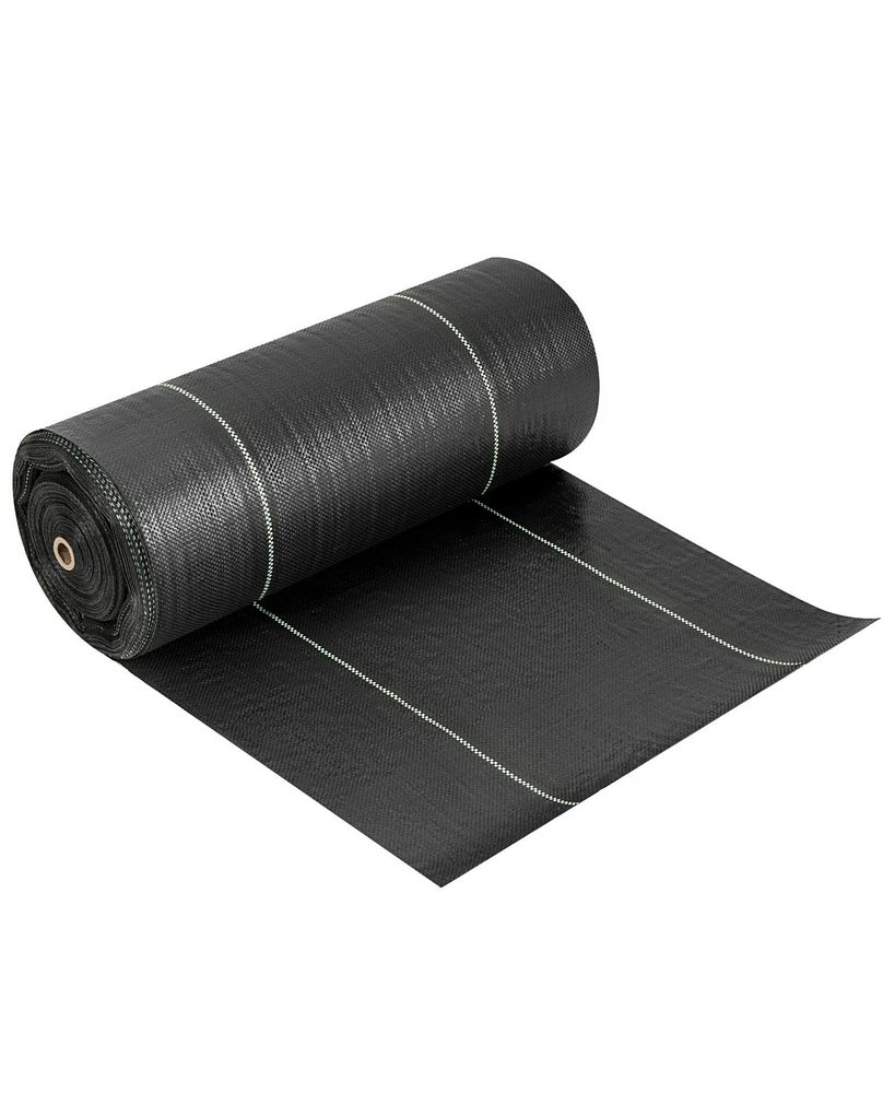 4 x 250 Feet Weed Barrier Landscape Fabric