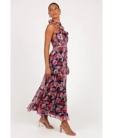 Petal and Pup Women's Lennon Halterneck Maxi Dress