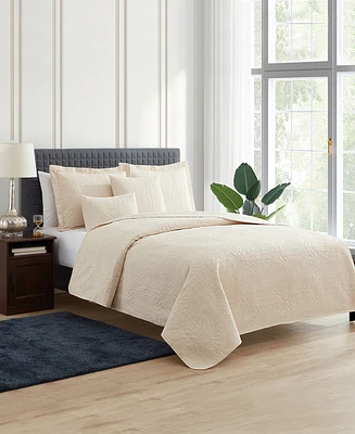 Nestl Grid Embossed -Pc. Quilt Set