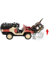 Matchbox Rc Jurassic World Dino Catcher Rc, Remote-Control Toy Truck with Dinosaur Figure
