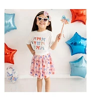 Sweet Wink Girls Patriotic Bow Wand