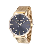 Invicta Women's 48845 Angel Quartz 3 Hand Charcoal Dial Watch