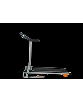 Folding Treadmill 2.5HP 12Km/H, Foldable Home Fitness Equipment With Lcd For Walking
