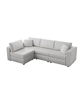 Cozy L-Shaped Sofa: Modern, Comfortable, Versatile